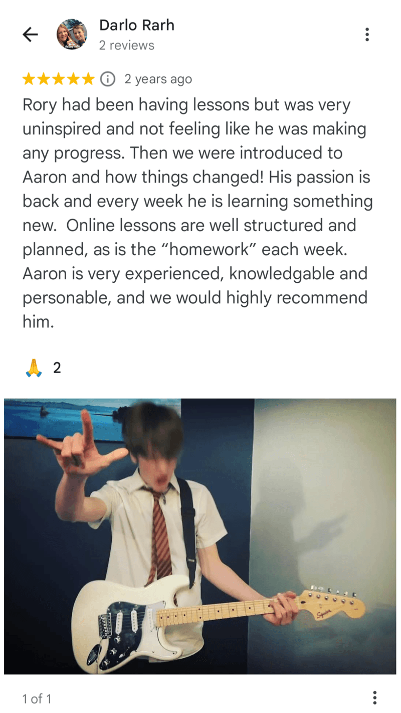Testimonial from darlo rarh