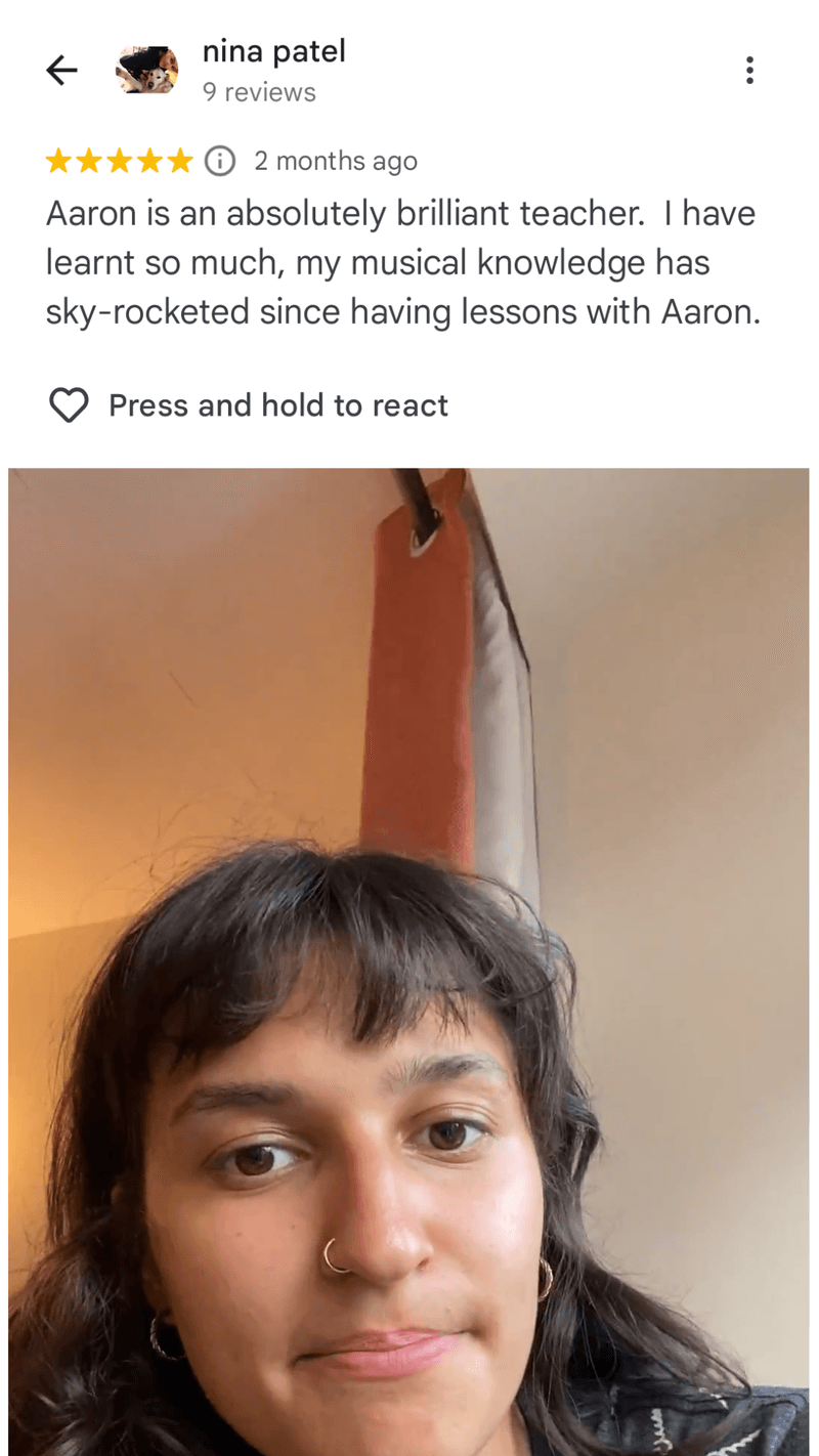 Testimonial from nina patel